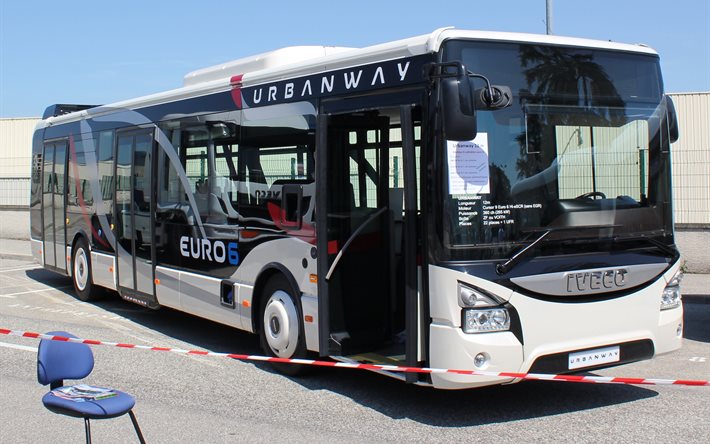 2015, iveco, exposición, urbanway, autobuses
