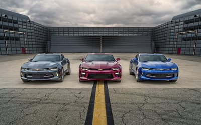 coupe, 2016, chevrolet, camaro ss, deportes, coches