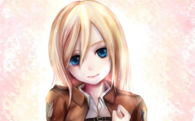 christa Rennes, anime, kız