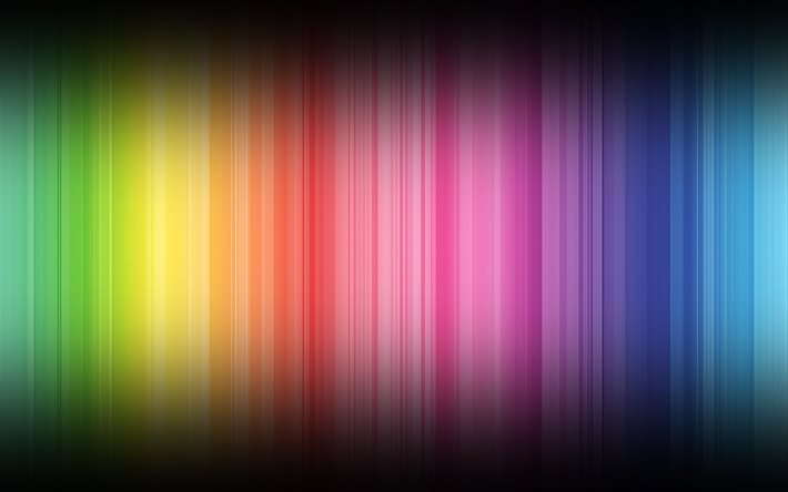 strip, abstraction, background, rainbow