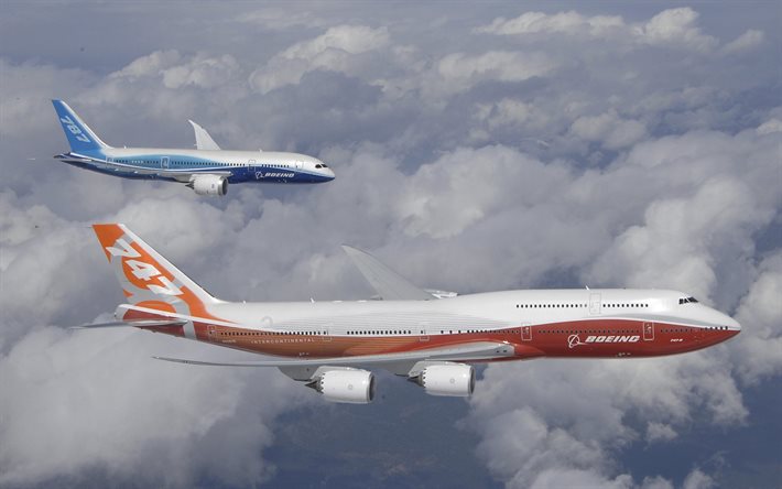 boeing, 787 dreamliner, uçaklar boeing