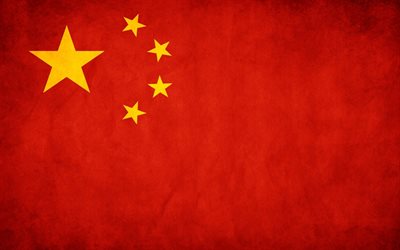 flagge von china, chinesische flagge, die symbolik von china