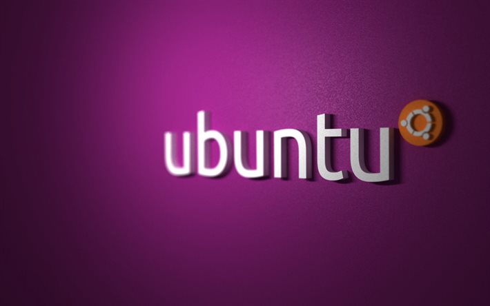 il logo, ubuntu, windows, linux, letters