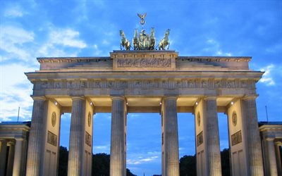 berliinin muuri, taivas, saksa