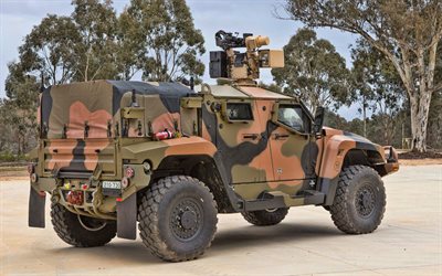 thales hawkei, coche blindado australiano, fuerza de defensa de australia, hawkei, exterior, alimentador automático de documentos, carro blindado polivalente, vehículo de patrulla blindado ligero