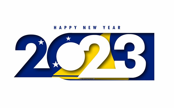 felice anno nuovo 2023 tokelau, sfondo bianco, tokelau, arte minima, concetti di tokelau del 2023, tokelau 2023, 2023 sfondo di tokelau, 2023 felice anno nuovo tokelau