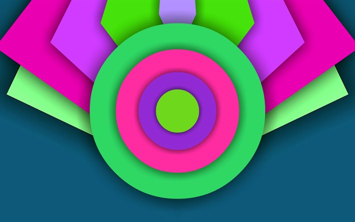 abstract target, material design, colorful circles, geometry, rainbow backgrounds, colorful lines, geometric art, creative, geomteric shapes, rainbow material design, abstract art