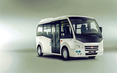 2022, Karsan e-JEST, front view, exterior, electric bus, Zero Emission Minibus, Karsan JEST, Karsan Electric Minibus, Turkish buses, city buses, Karsan