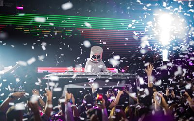 Night club, Marshmello, DJ, concert