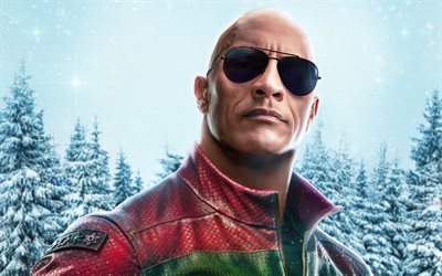 quello rosso, 2024, poster, materiali promozionali, callum drift, cal, dwayne johnson, red one personaggi