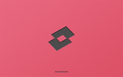 Lotto logo, brands, pink background, Lotto emblem, carbon art, Lotto, popular clothing manufacturers, carbon logo, Lotto carbon logo