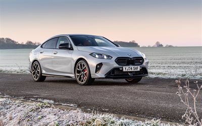 BMW M235 xDrive Gran Coupe, 4k, winter, 2025 cars, F74, UK-spec, BMW F74, 2025 BMW M235 xDrive Gran Coupe, german cars, BMW