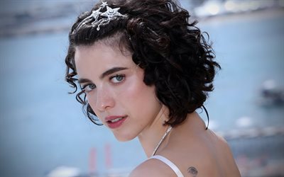 margaret qualley, 4k, varieté fotoshooting, amerikanische schauspielerin, hollywood, brünette frau, porträt, amerikanische berühmtheit, filmstars, schönheit, amerikanische sterne, margaret qualley photoshoot