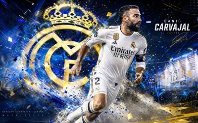 داني كارفاخال, نادي ريال مدريد لكرة القدم, فن المعجبين, خلفية رقمية بيضاء مجردة, داني كارفاخال نادي ريال مدريد, الفن الإبداعي, شعار نادي ريال مدريد لكرة القدم, داني كارفاخال ريال مدريد, كرة القدم, ريال مدريد, دانييل كارفاخال راموس