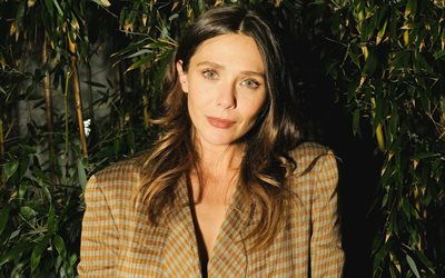 elizabeth olsen, portre, amerikalı aktris, kahverengi ceket, fotoğraf çekimi, hollywood, güzel kadınlar, amerikalı manken, elizabeth olsen fotoğraf çekimi