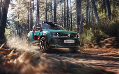 2026, Renault 4 JP4X4 Concept, 4k, front view, exterior, SUV, Renault 4 JP4X4, French cars, Renault