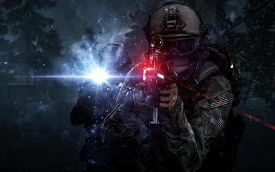 Battlefield 4 Zavod Graveyard Shift, action, 2016, soldiers
