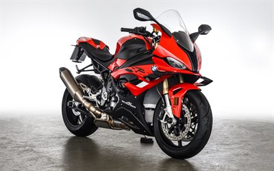 2023, BMW S 1000 RR, AC Schnitzer, K67, front view, exterior, red sportbike, tuning S 1000 RR, red S 1000 RR, german sportbikes, BMW