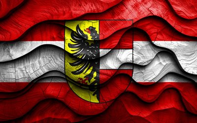 4k, Achern flag, cities of Germany, wooden 3D waves flags, Day of Achern, flag of Achern, Germany, Achern wooden flag, German cities, Achern