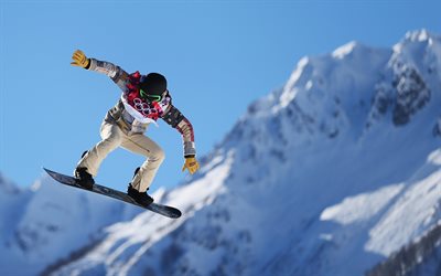 shaun white, snowboarder, vuelo
