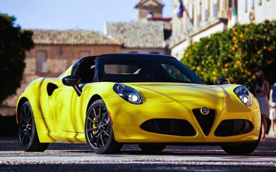 4c spider, 2015, Roadster, alfa romeo alfa romeo
