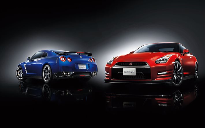 r35, gt-r, nissan, 2015, coupe, sports cars