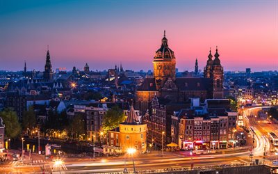 night city, home, amsterdam, the netherlands, holland, nederland