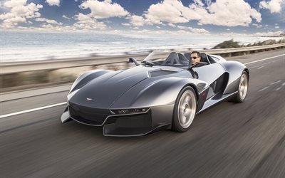 rezvani beast, 2015, supercar, la velocità, la roadster