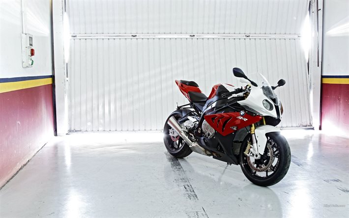 sportbike, garage, bmw, s1000 rr