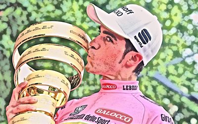 アルベルトcontador, 自転車乗り, tinkoff-saxo, チャンピオン, チャンピオン2015, の振替d italia（大