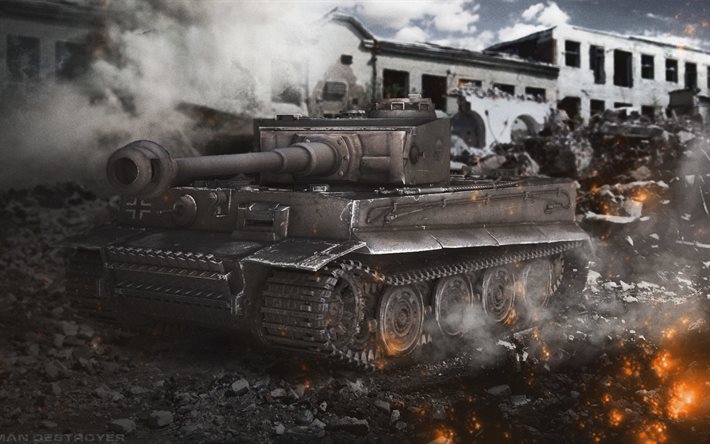 tanque alemán, world of tanks, el wot