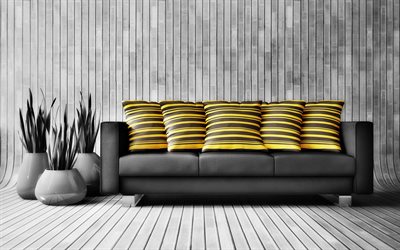 لوحات خشبية, غرفة المعيشة, أريكة, تصميم, вазоныcouch-الخشب-الألوان-decorationjpg