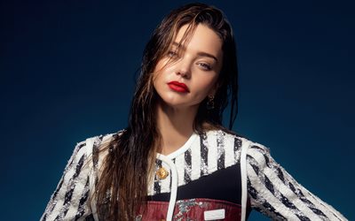 4k, Miranda Kerr, australian celebrity, super stars, beauty, brunette woman, portrait, australian supermodels, Miranda Kerr photoshoot