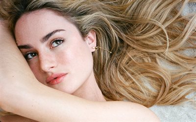 4k, Grace Van Patten, portrait, ELLE photoshoot, american actress, Hollywood, beauty, american stars, popular actress, american celebrity, movie stars, Grace Van Patten photoshoot