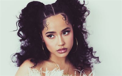 becky g, 4k, portre, amerikalı şarkıcı, fotoğraf çekimi, rebbeca marie gomez, amerikan modeli, becky g fotoğraf çekimi