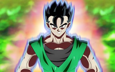 Goku Noir, 4k, DBS, fan art, Goku, manga, Dragon Ball Super