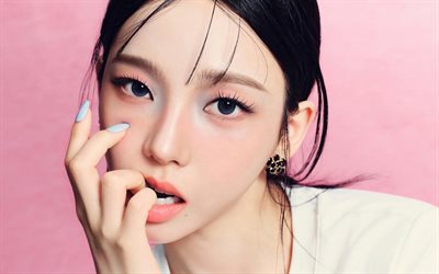 karina, 4k, marie claire fotoshooting, südkoreanischer sänger, schönheit, aespa, yu ji min, südkoreanischer star, karina fotoshooting, karina aespa