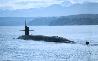 USS Nebraska SSBN-739, ballistic missile submarines, US army, SSBNs, nuclear submarines, United States Navy, Ohio-class submarines, SSBN-739, USS Nebraska, US Navy, submarines