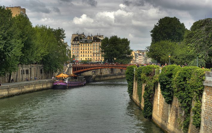 باريس, هاي, فرنسا, قناة, نهر لها