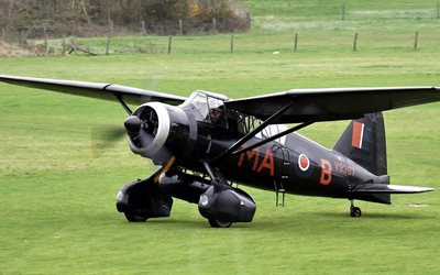 british, tactical scout, lysander iiia, field, the plane connection, the airfield, lysander 3a