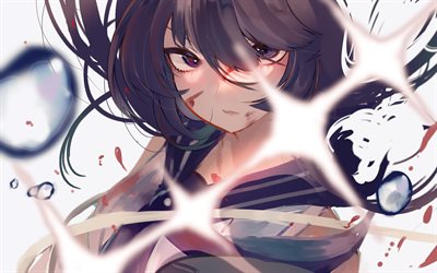 agano, manga, collezione kantai, opera d'arte, personaggi anime, personaggi della collezione kantai, collezione agano kantai