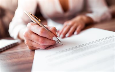 contract signing, business concepts, signature on documents, business people, contract, signing, business