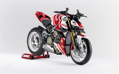 ドゥカティストリートファイターv4 s supreme, 4k, スーパーバイク, 2025バイク, スポーツバイク, 2025ドゥカティストリートファイターv4 s, イタリアのオートバイ, ドゥカティ