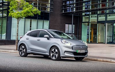 ford puma gen e, 4k, elektrikli arabalar, 2026 araba, sokak, birleşik krallık'a özel, elektrikli ford puma, 2026 ford puma gen e, geçitler, amerikan arabaları, ford