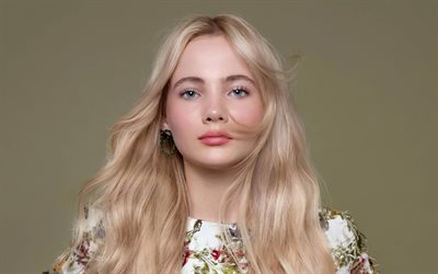 freya allan, 4k, actriz inglesa, retrato, sesión de fotos, hermoso vestido, mujeres hermosas, sesión de fotos de freya allan