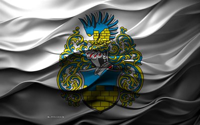 4k, flagge von bautzen, städte deutschlands, 3d bautzen flagge, deutschland, bautzener flagge, 3d textur, bautzener tag, deutsche nationalsymbole, 3d kunst, bautzen
