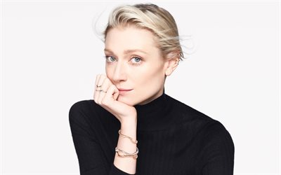 elizabeth debicki, 4k, portrait, actrice australienne, séance photo, robe noire, se maquiller, actrices populaires, séance photo d'elizabeth debicki