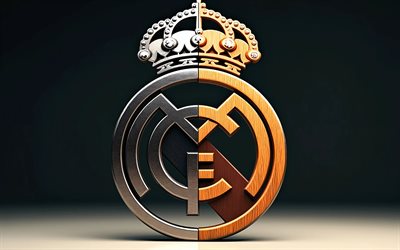 रियल मैड्रिड लकड़ी धातु लोगो, 4k, अतिसूक्ष्मवाद, लालिगा, फुटबॉल, रियल मैड्रिड लोगो, फ़ुटबॉल, रियल मैड्रिड 3डी लोगो, रियल मैड्रिड एफसी, ला लीगा, स्पेनिश फुटबॉल क्लब, रियल मैड्रिड सीएफ, वास्तविक मैड्रिड