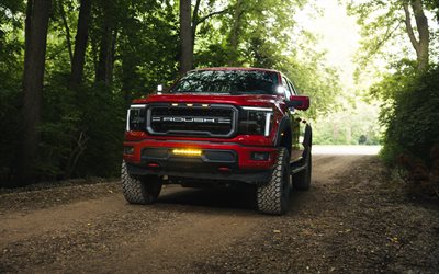 4k, ラシュrt6, 未舗装道路, チューニング, 2026 台の車, ピックアップ, 2026 ラウシュ rt6, アメリカの車, フォード f 150, フォード