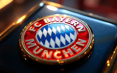 شعار نادي بايرن ميونخ الزجاجي, خلفية معدنية, الخلفية الفاخرة, شعار نادي بايرن ميونخ, ألمانيا, كرة القدم, نادي بايرن ميونخ, بايرن ميونيخ